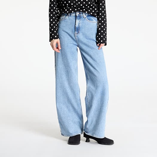 Tommy Jeans Claire High Rise Wide Fringe Jeans Denim