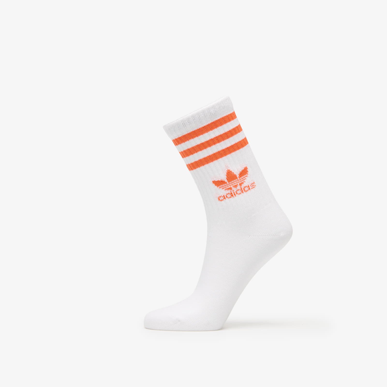 Ponožky adidas 3 Stripes Crew Sock 3-Pack White/ Easy Mint/ White