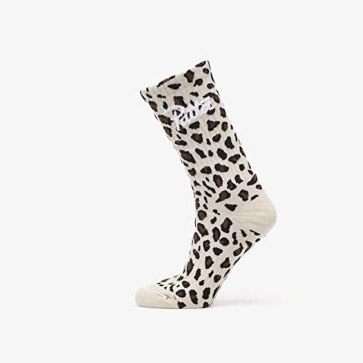 Patta Leopard Script Logo Sport Socks 1-Pack Multi