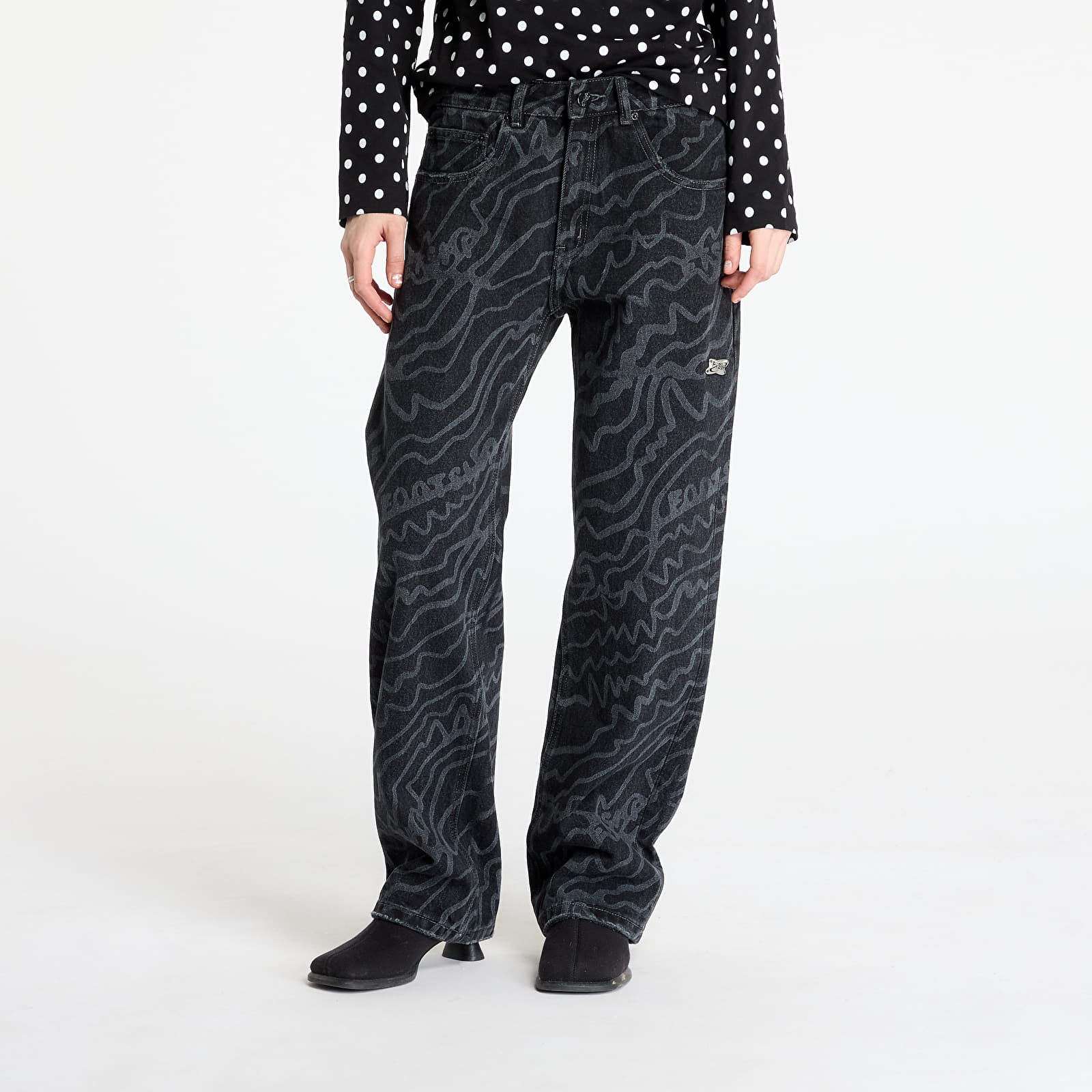 Jeans FTSHP Silver Lining Denim Pants UNISEX Black