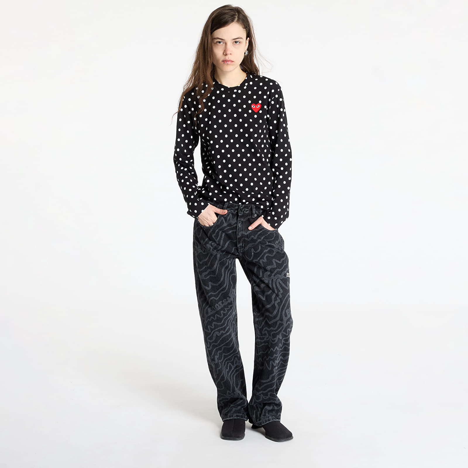 Jeans FTSHP Silver Lining Denim Pants UNISEX Black
