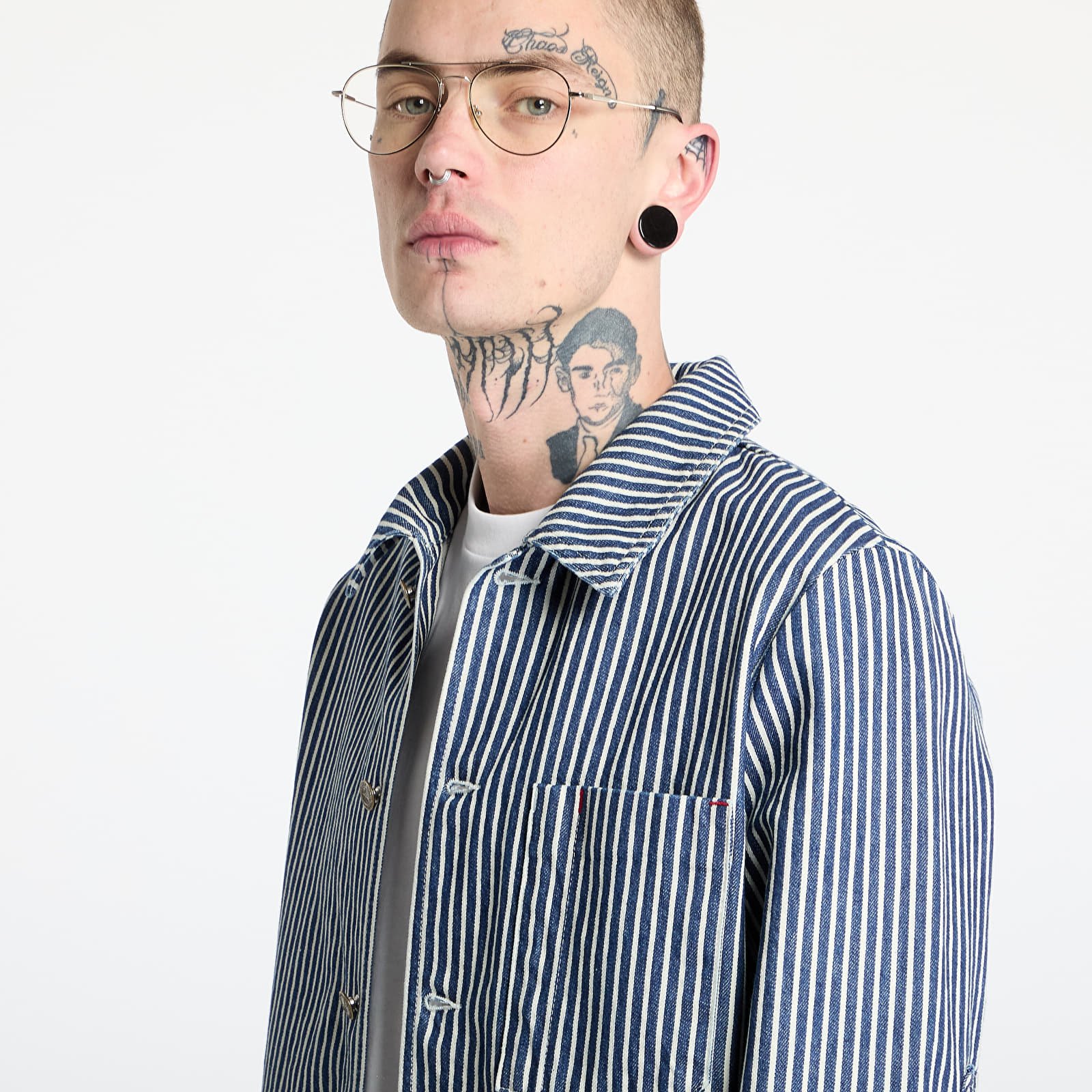 Jacken A.P.C. Raphael Jacket Blue/ White