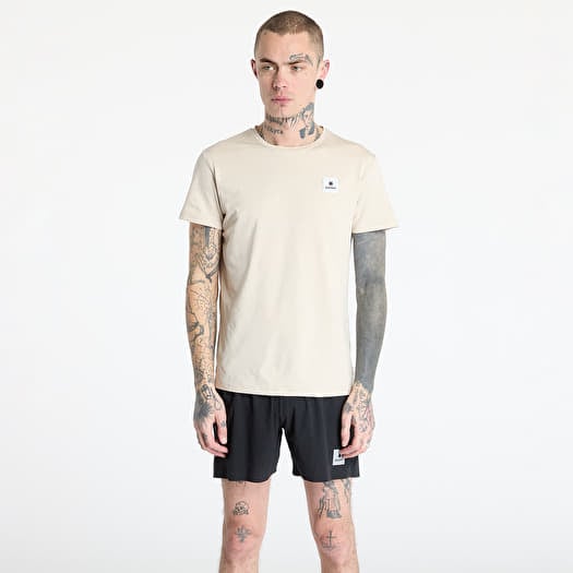 T-shirt SAYSKY Statement Pace T-Shirt Beige Melange