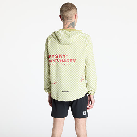 Jackets SAYSKY Checker Pace Jacket Green Aop (NMRJA22C1034) | Footshop