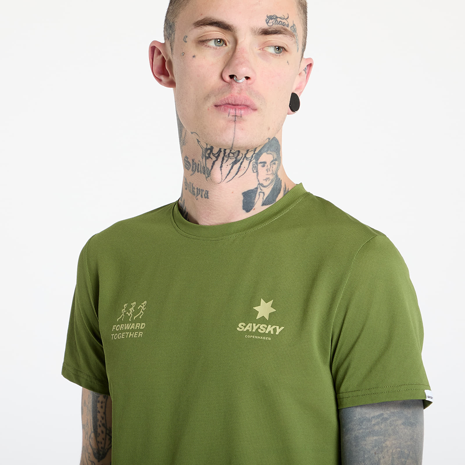 Magliette SAYSKY Statement Combat T-Shirt Green