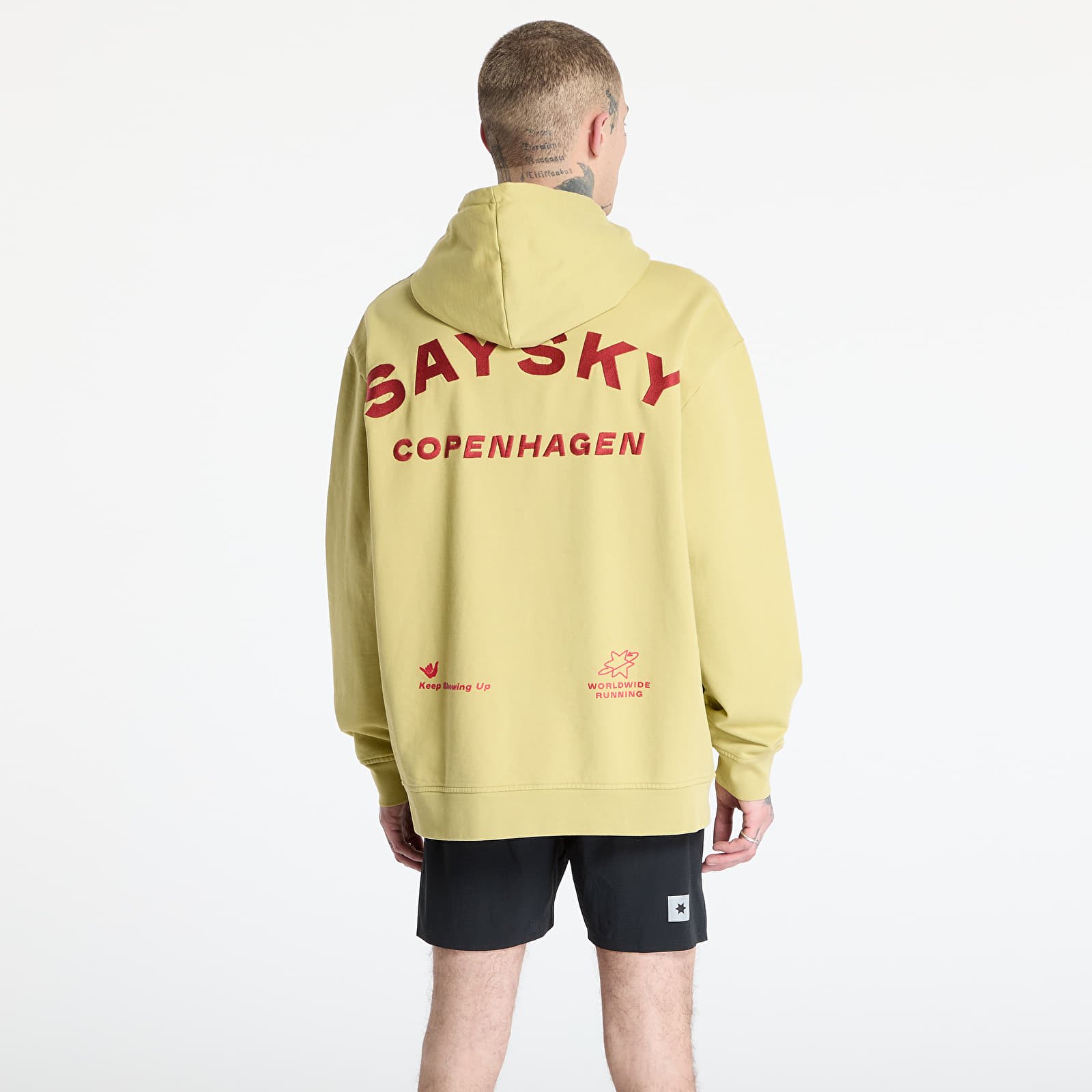 Men's hoodies SAYSKY Statement Oversized Hoodie Green