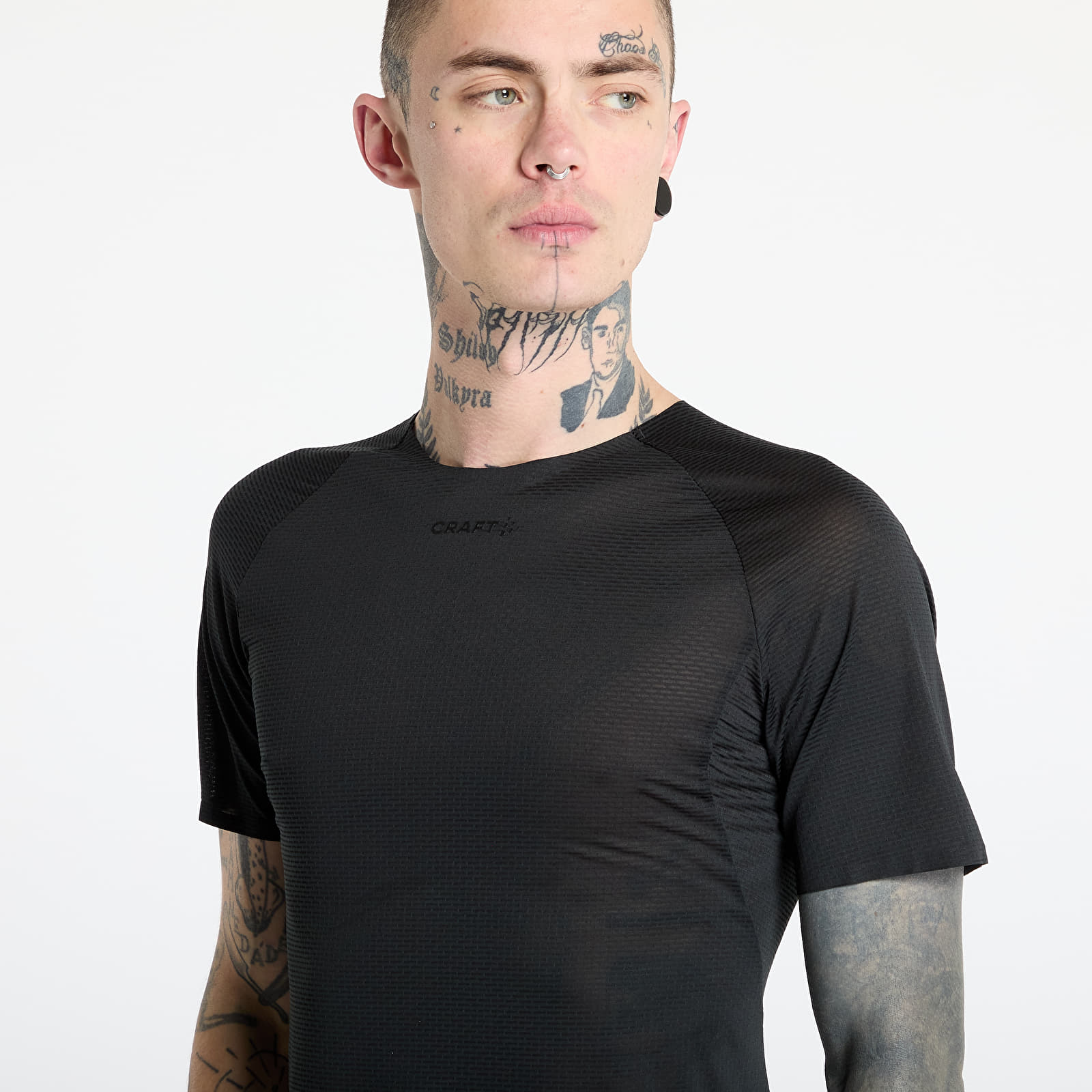 Pánske tričká Craft Pro Dry Nanoweight Tee Black
