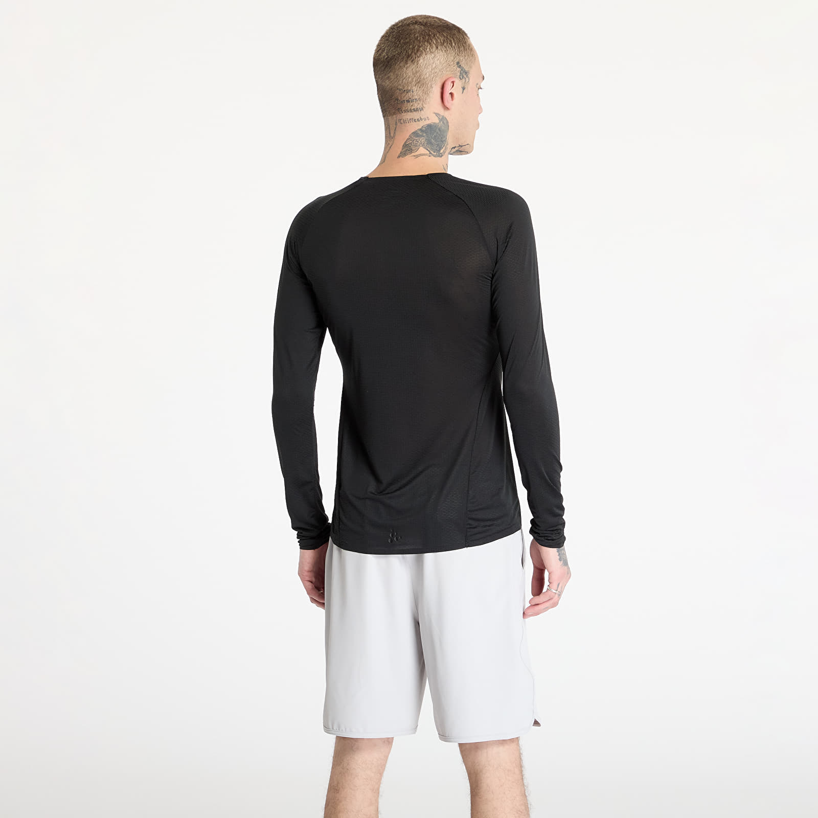 Tričká Craft Pro Dry Nanoweight Long Sleeve Tee Black