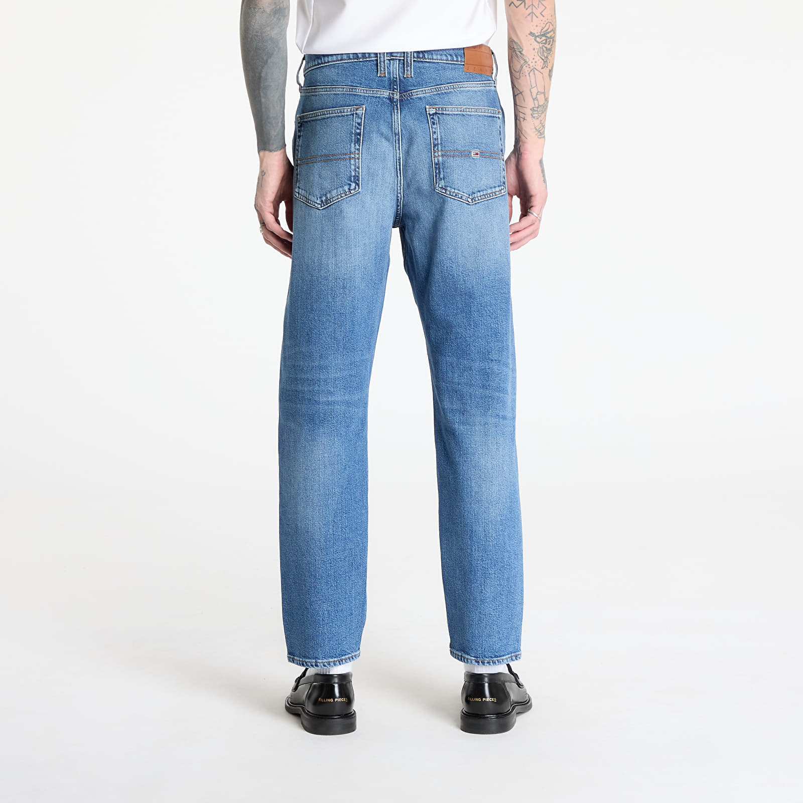 Calças de ganga para homem Tommy Jeans Isaac Relaxed Tapered Jeans Denim