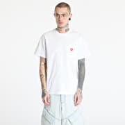 Carhartt WIP S/S Pocket Heart T-Shirt UNISEX White/ Red