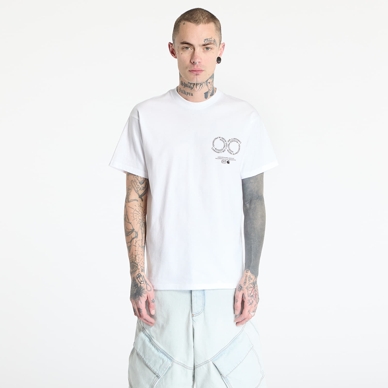 Camiseta Carhartt WIP S/S Rotation T-Shirt UNISEX White/ Black L