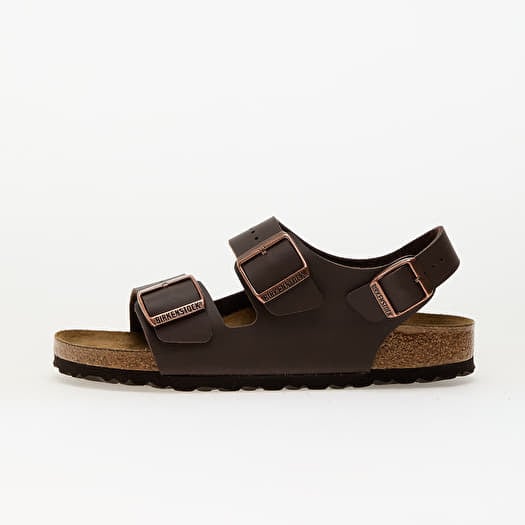 Birkenstock Milano Birko-Flor dark brown