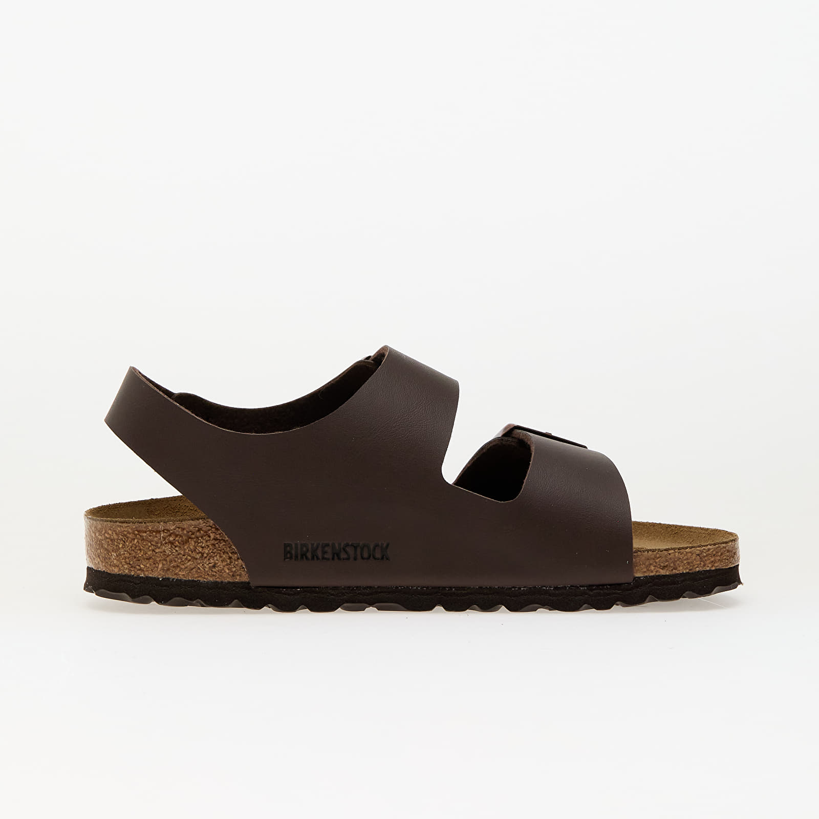 Scarpe donna Birkenstock Milano Birko-Flor dark brown