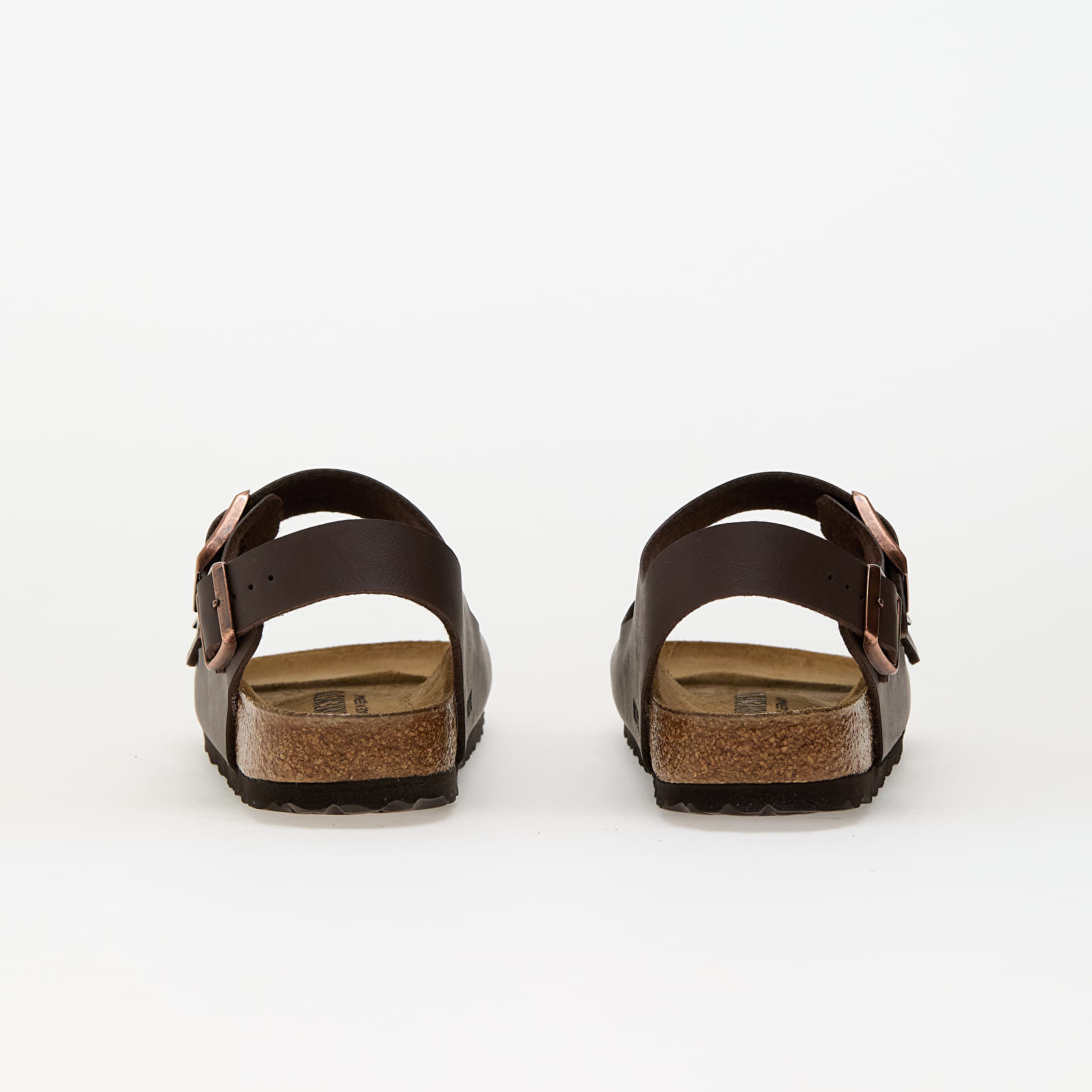 Scarpe donna Birkenstock Milano Birko-Flor dark brown