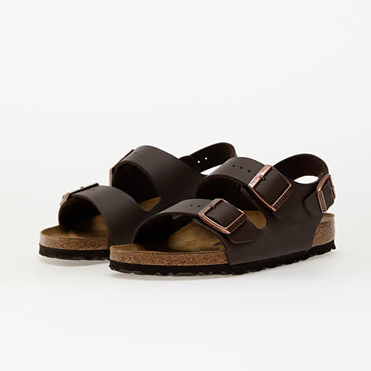 Birkenstock Milano Birko-Flor dark brown | Footshop