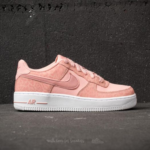 Nike air force wit met roze clearance