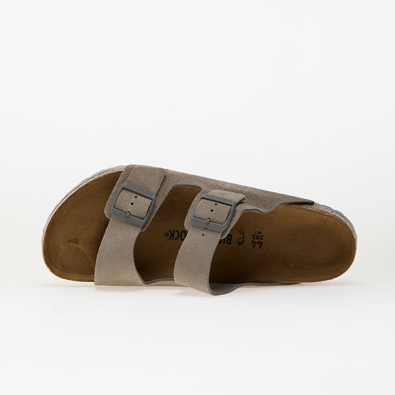 Männer Birkenstock Arizona Suede Leather Stone Coin