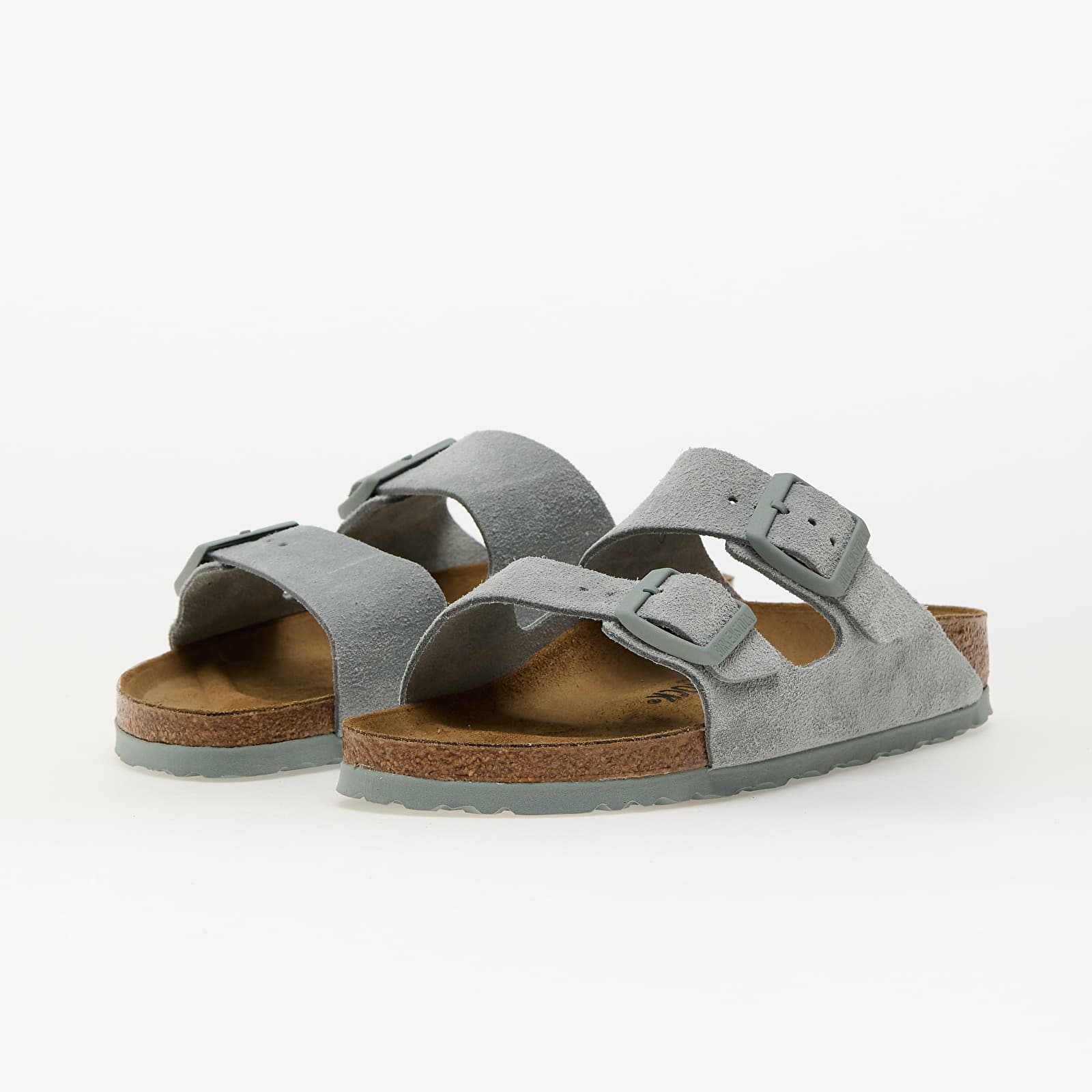 Women's shoes Birkenstock Arizona Suede Leather Pure Sage