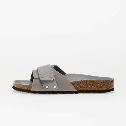 Birkenstock Oita Nubuk Leather Stone Coin
