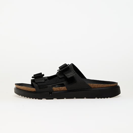 Birkenstock Shinjuku 2 Strap Natural Leather/Textile Black