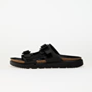 Birkenstock Shinjuku 2 Strap Natural Leather/Textile Black