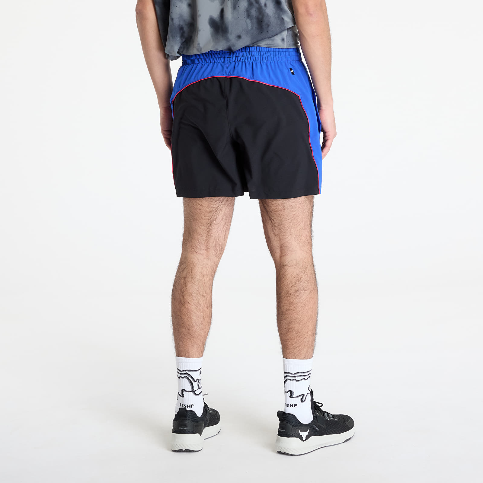 Pánské kraťasy Under Armour Project Rock Colorblock Woven Short Black