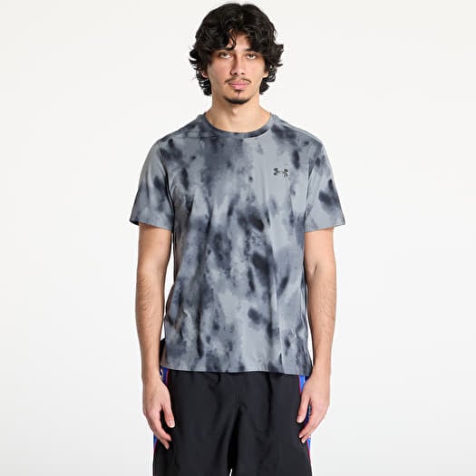 Under Armour Launch Elite Prt Shortsleeve T-Shirt Grey