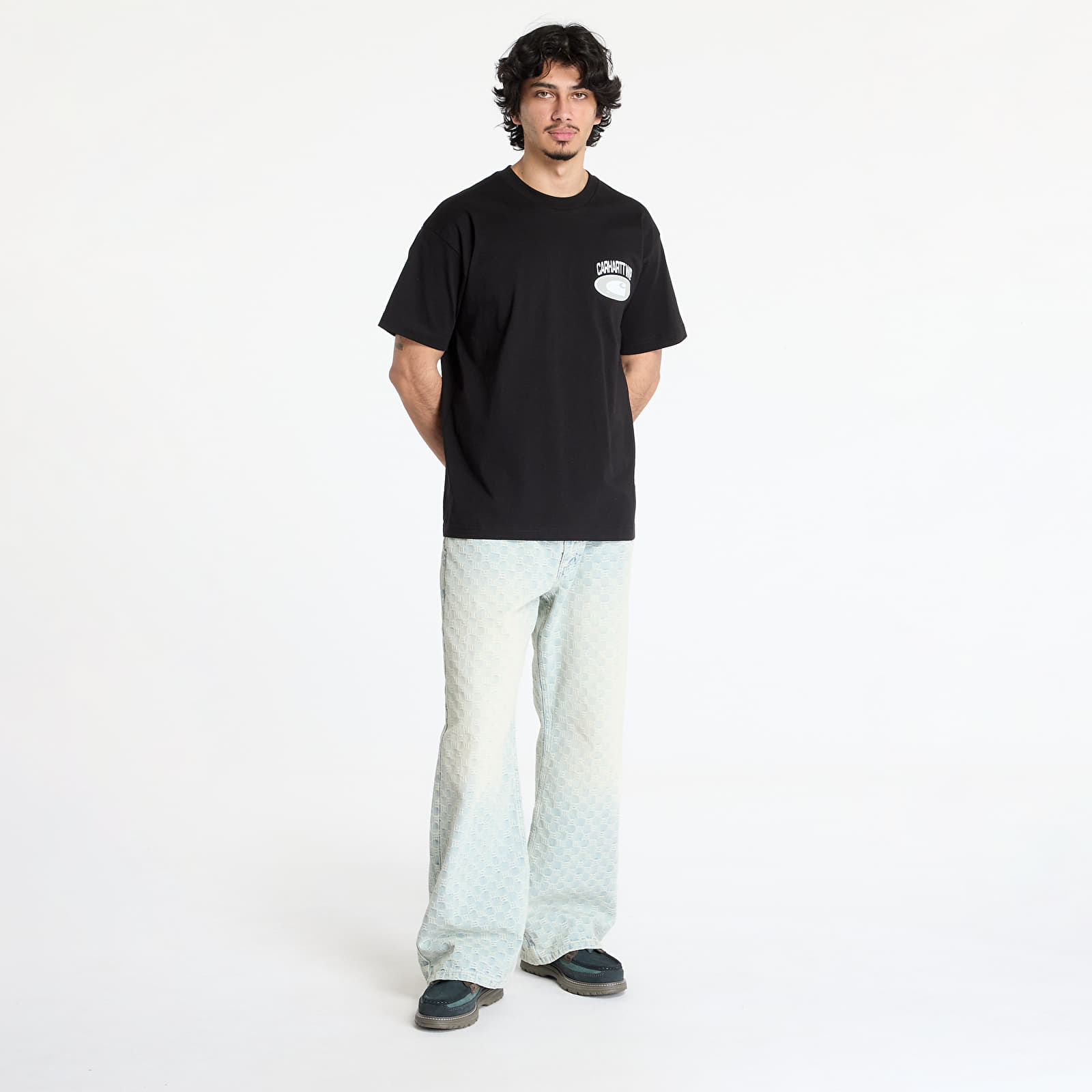 T-shirts Carhartt WIP Shortsleeve Tire T-Shirt UNISEX Black