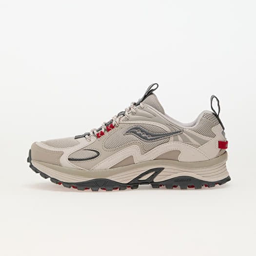 Saucony Grid Aura X Dove/ Red