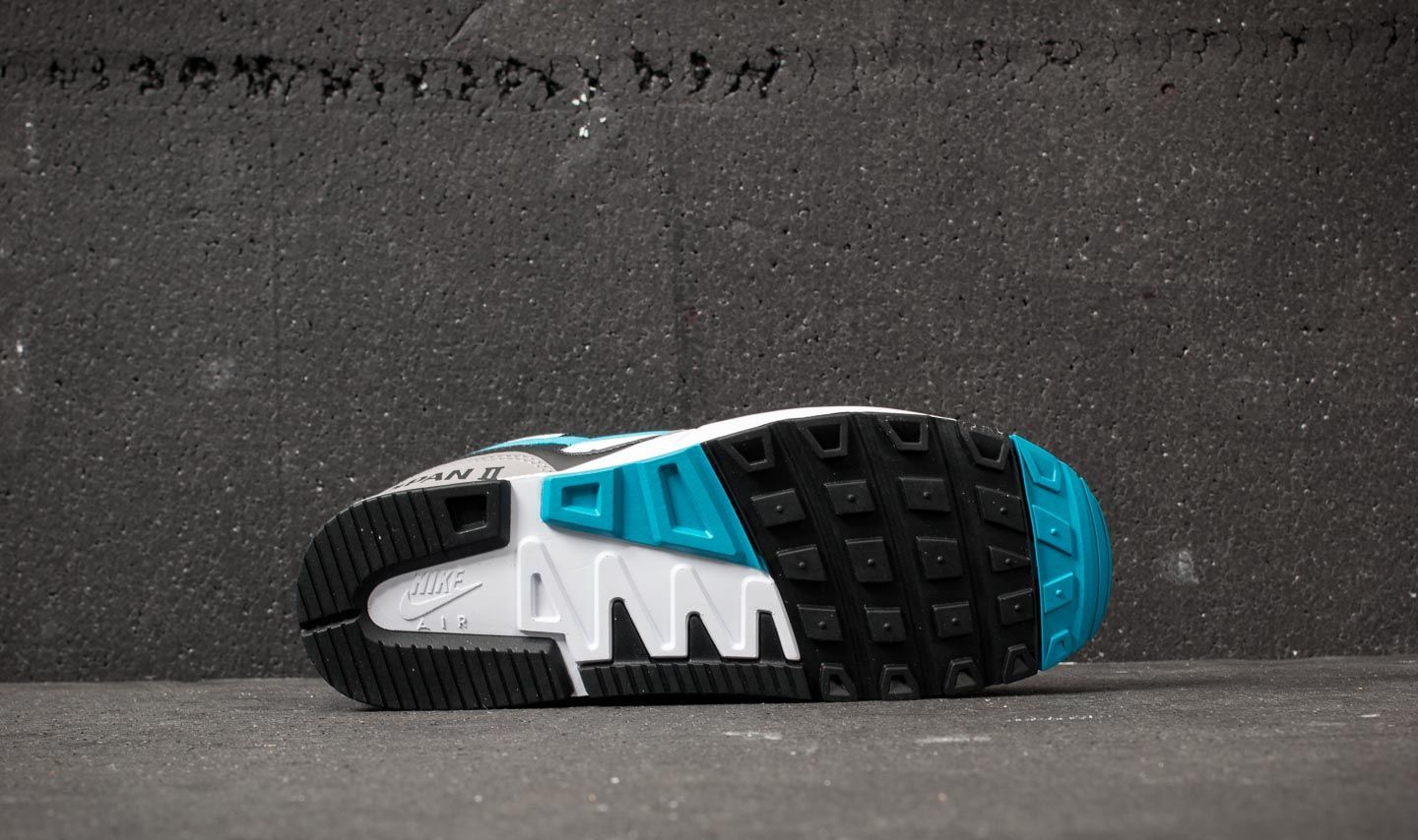 Men's shoes Nike Air Span II Black/ Laser Blue-Dust-White