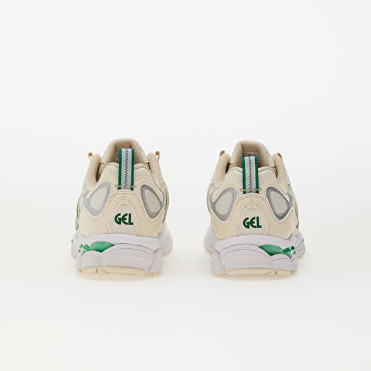 ASICS Mens Cream and Green Runner Sneakers Asics Men main image 3