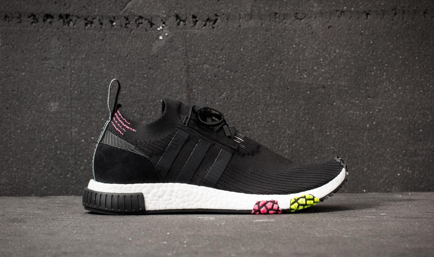 Nmd racer primeknit core black solar pink new arrivals