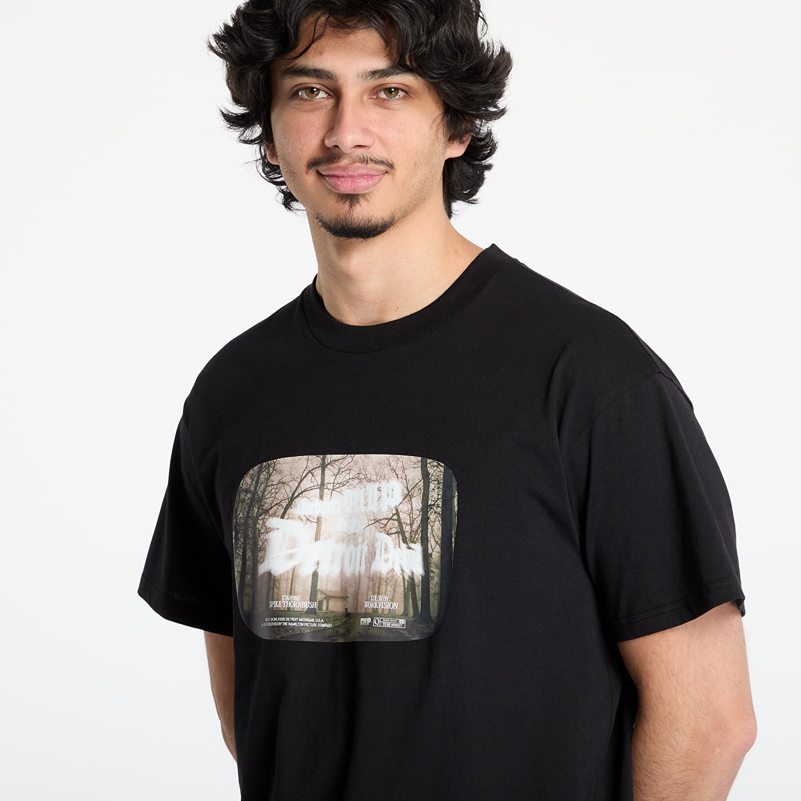 Pólók Carhartt WIP Shortsleeve Greatest Flicks T-Shirt UNISEX Black