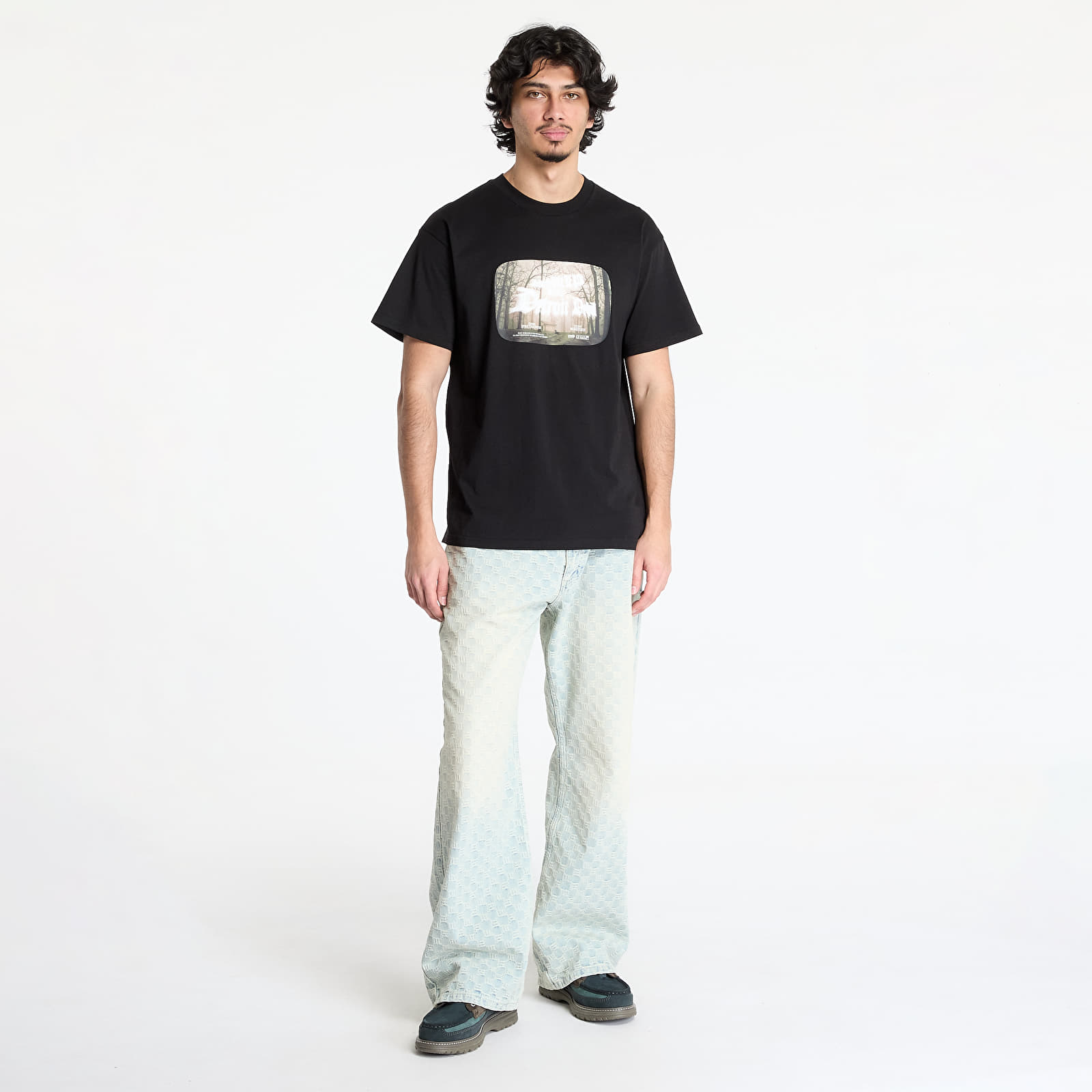 Pólók Carhartt WIP Shortsleeve Greatest Flicks T-Shirt UNISEX Black