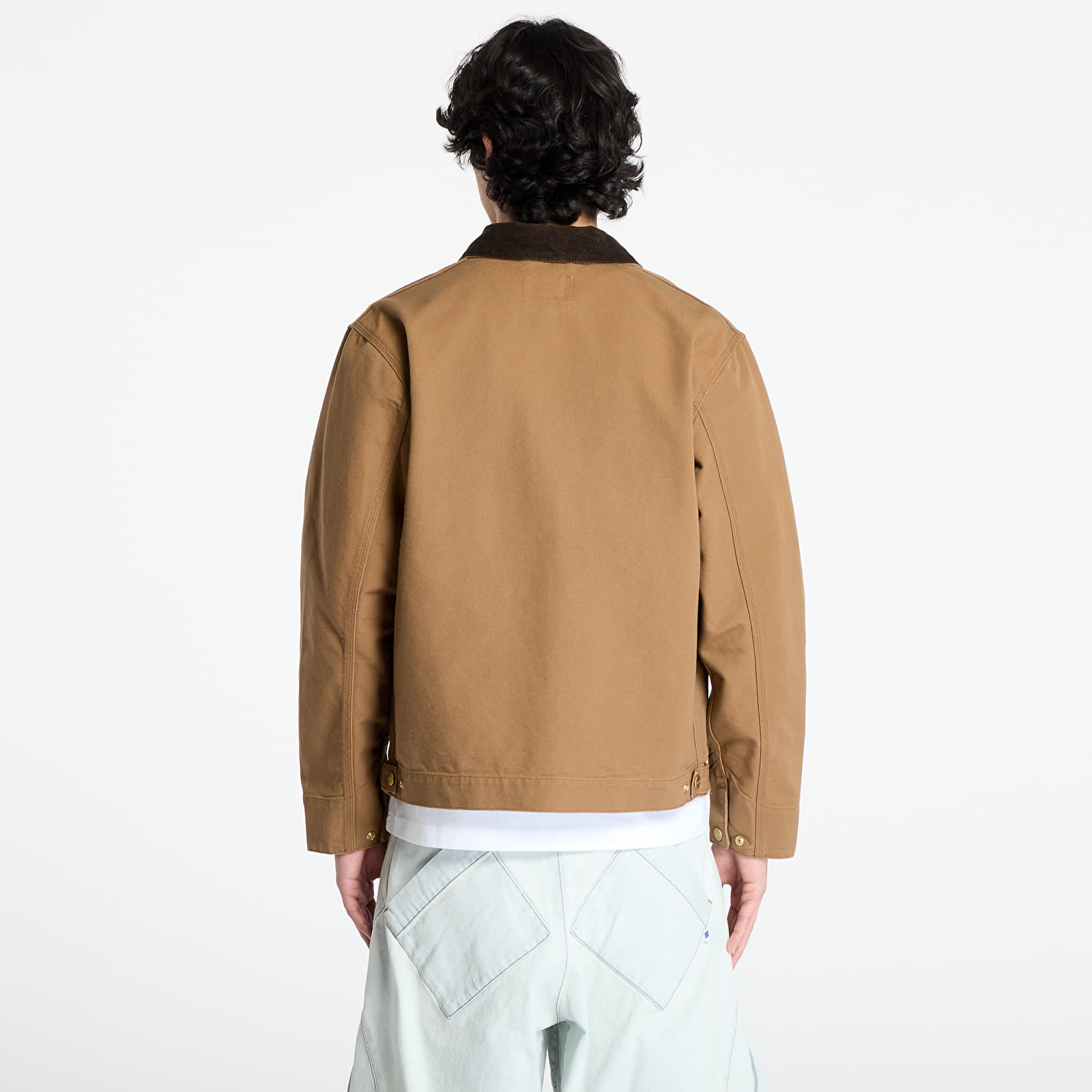 Jackets Carhartt WIP Detroit Jacket UNISEX Hamilton Brown/ Tobacco Rinsed