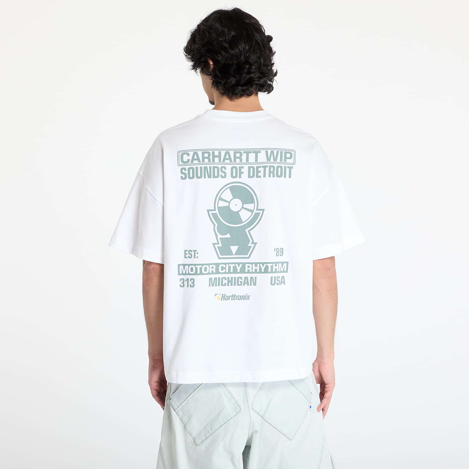 Koszulki Carhartt WIP S/S Drip Script T-Shirt UNISEX White