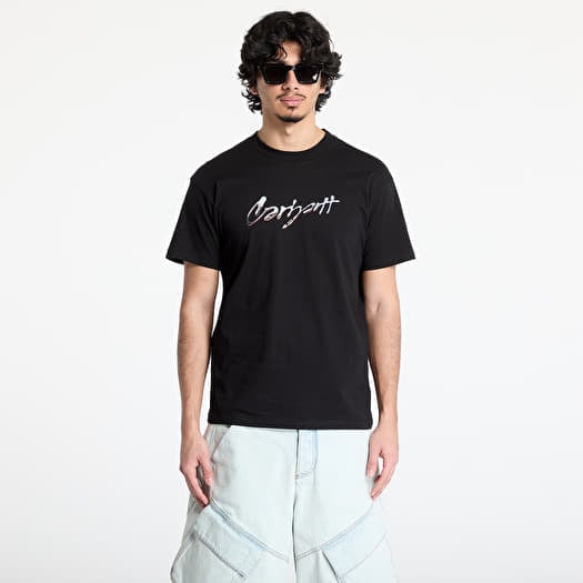 Tricou Carhartt WIP S/S Drip Script T-Shirt UNISEX Black