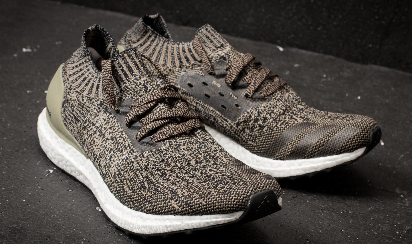 Men s shoes adidas Ultraboost Uncaged Trace Cargo Core Black Chalk Pearl Footshop