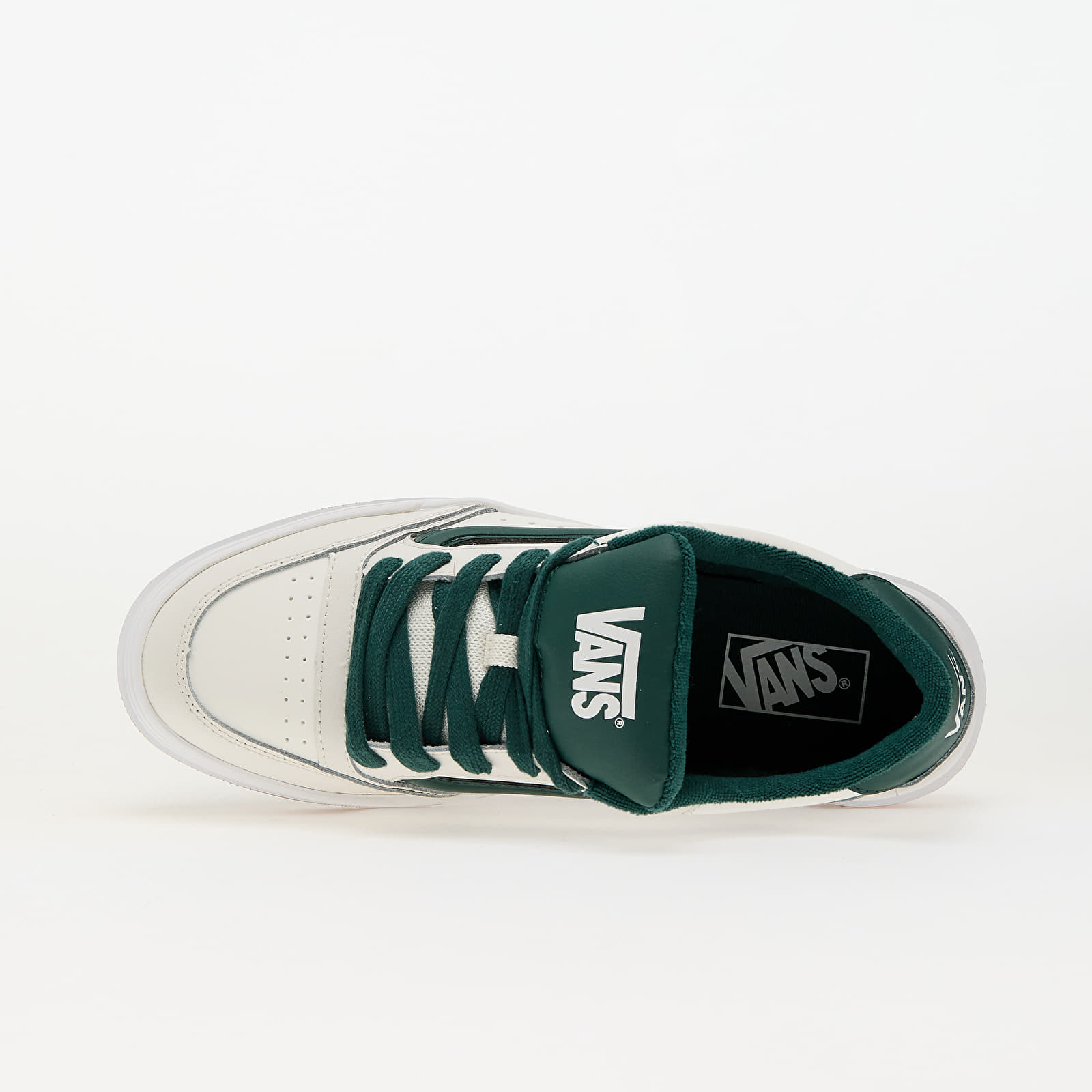 Herren Sneaker und Schuhe Vans Hylane Varsity White/ Green