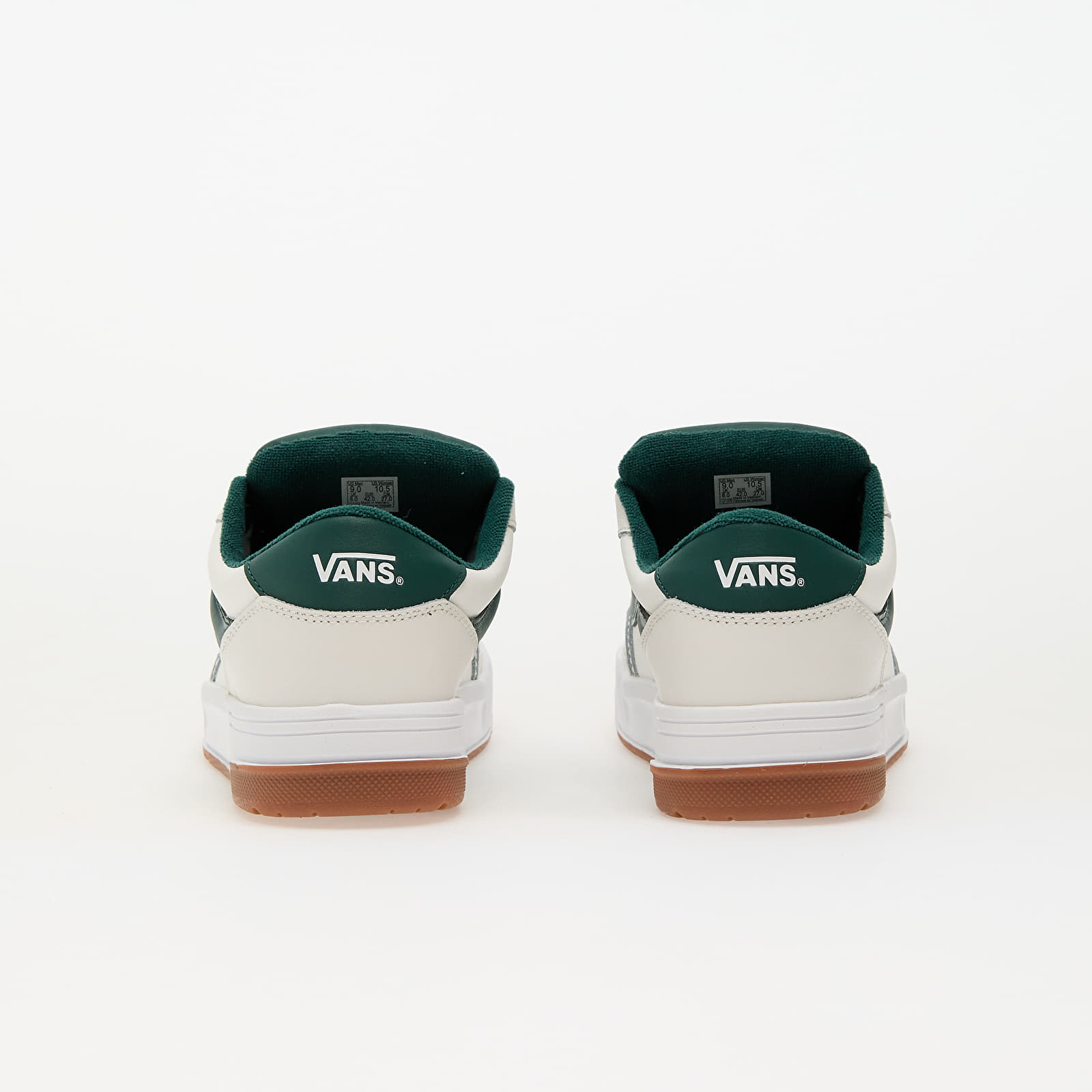 Herren Sneaker und Schuhe Vans Hylane Varsity White/ Green