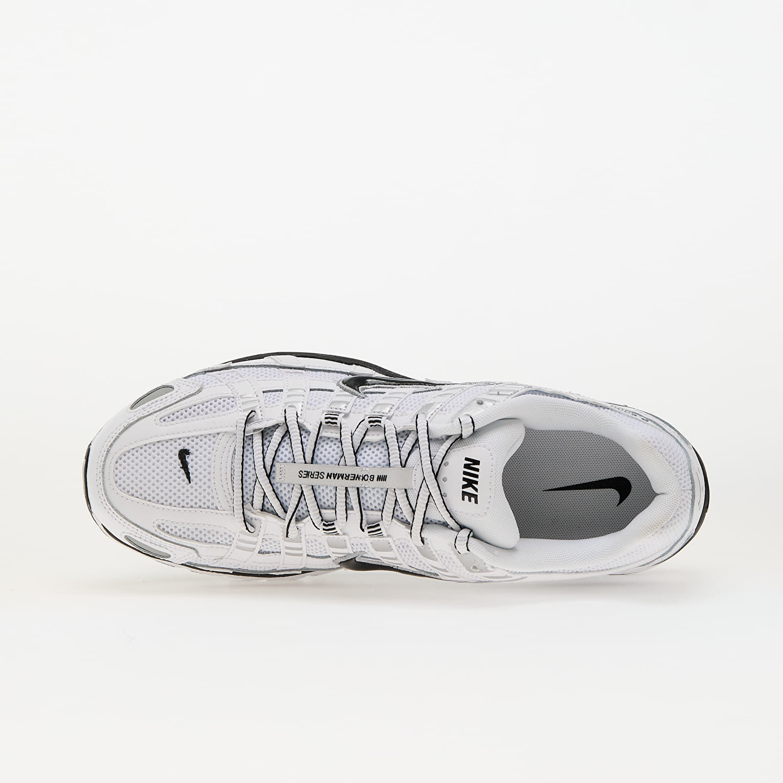 Férfi cipők Nike P-6000 White/ Black-Metallic Silver-Black