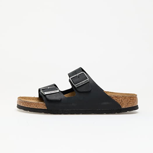 Birkenstock Arizona Soft Footbed Natural Leather Oiled Black