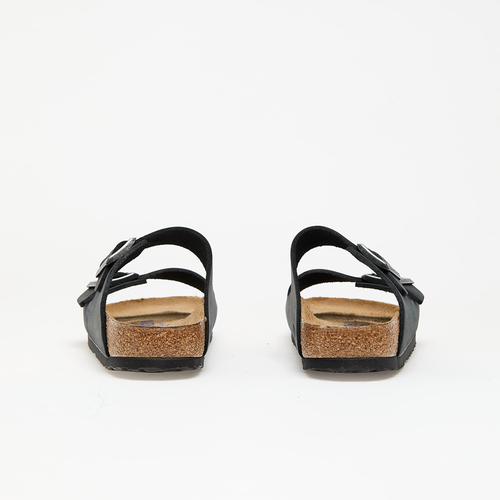 Naiste jalatsid Birkenstock Arizona Soft Footbed Natural Leather Oiled Black