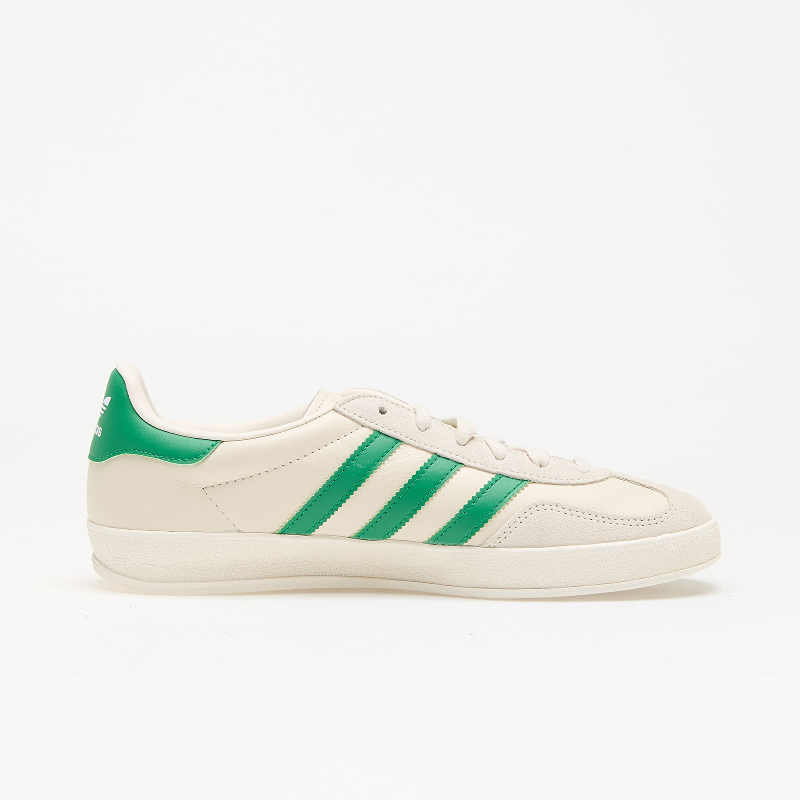 Sapatos de homem adidas Gazelle Indoor Core White/ Green/ Wonder White