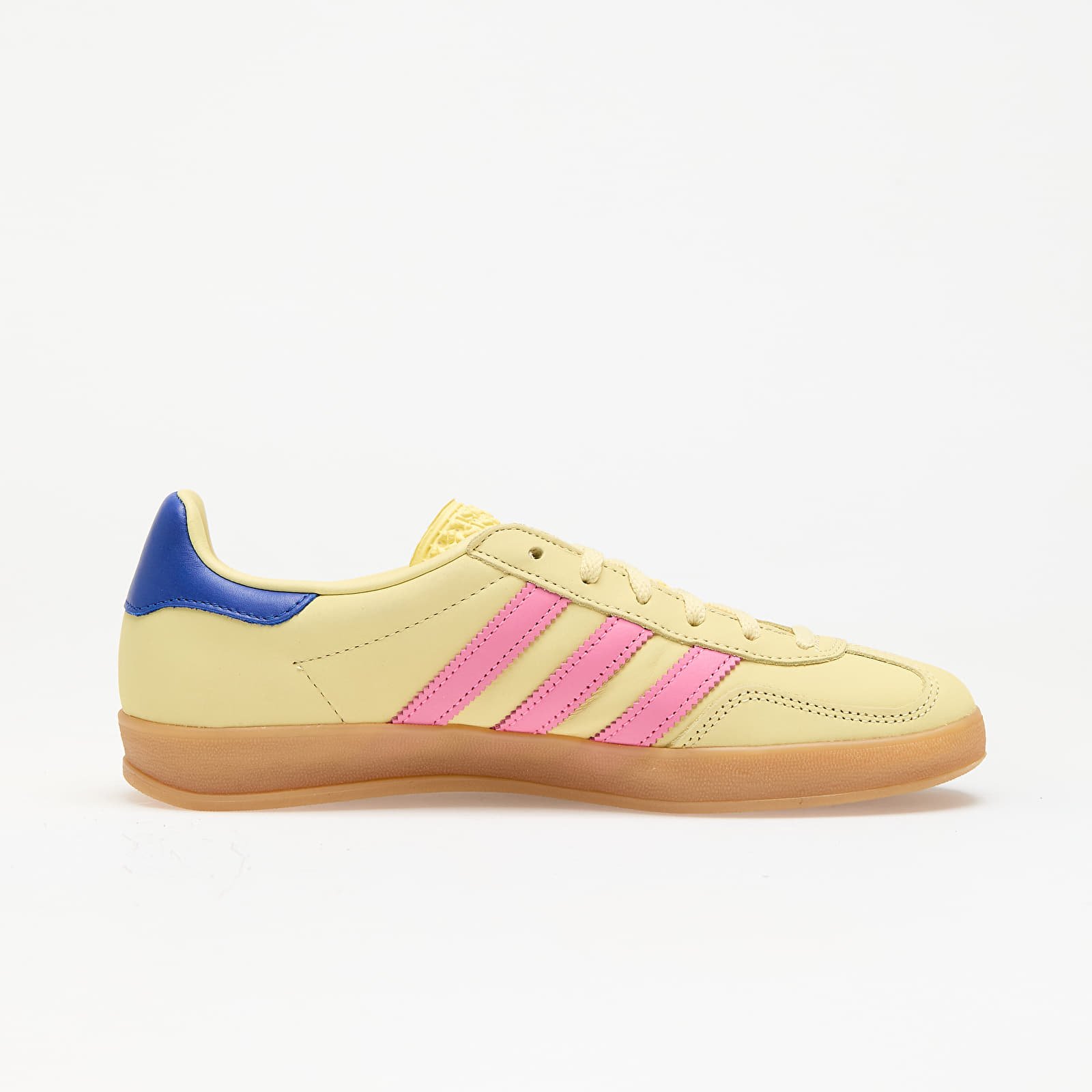Sko til kvinder adidas Gazelle Indoor W Power Yellow/ Lucid Pink/ Royal Blue