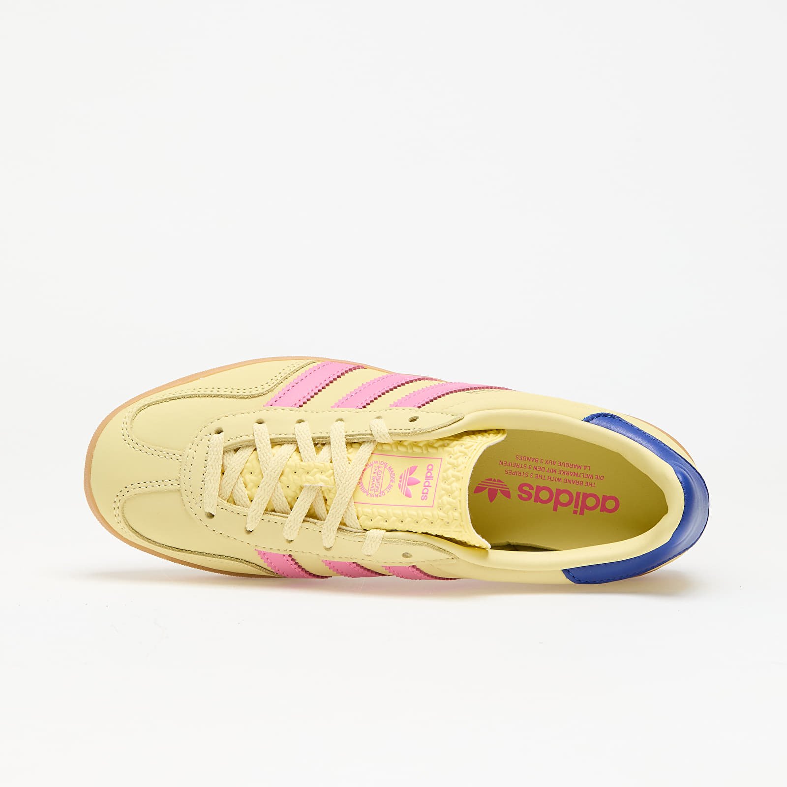 Women's shoes adidas Gazelle Indoor W Power Yellow/ Lucid Pink/ Royal Blue