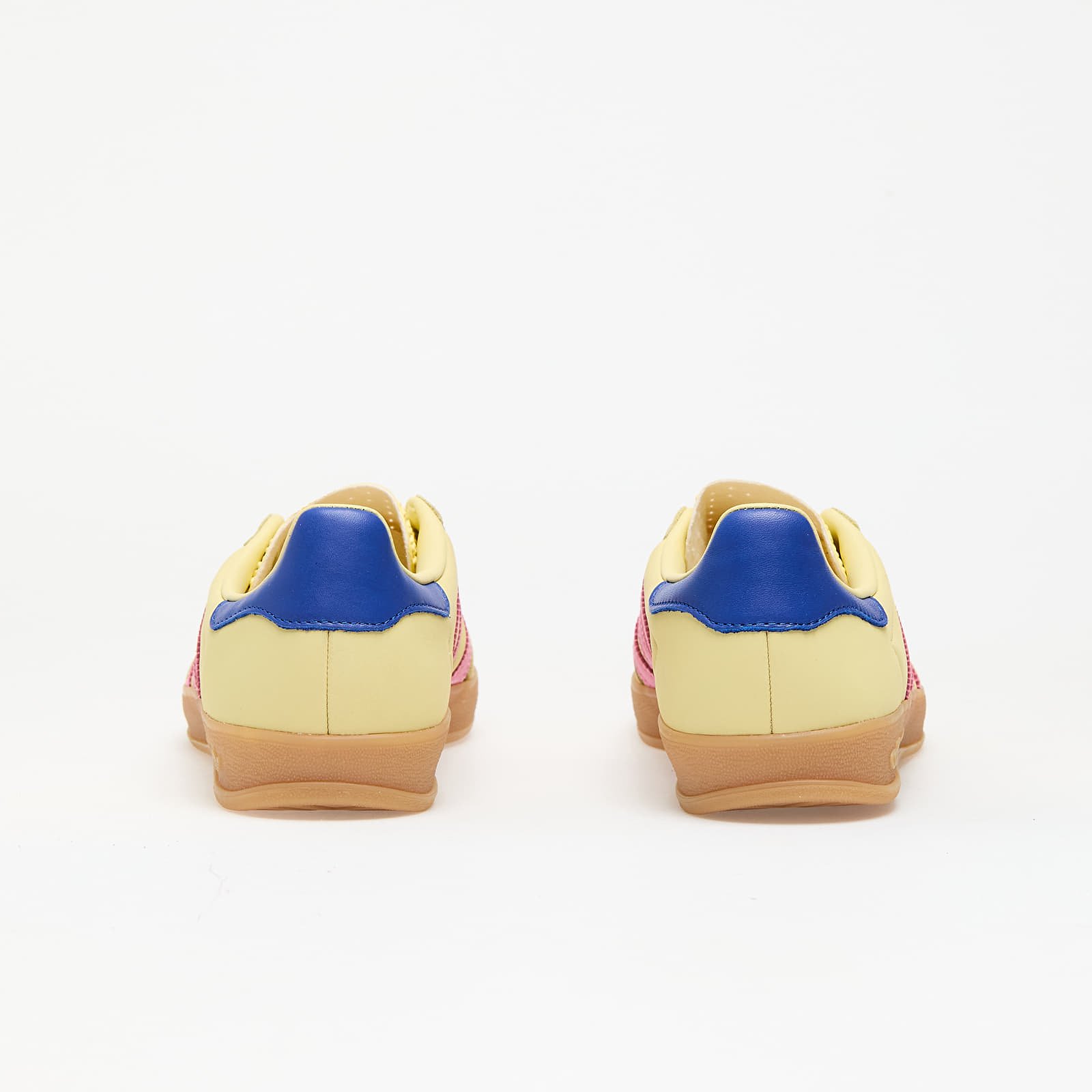 Sko til kvinder adidas Gazelle Indoor W Power Yellow/ Lucid Pink/ Royal Blue