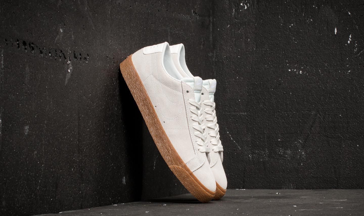 Herresko Nike SB Zoom Blazer Low Summit White/ Summit White