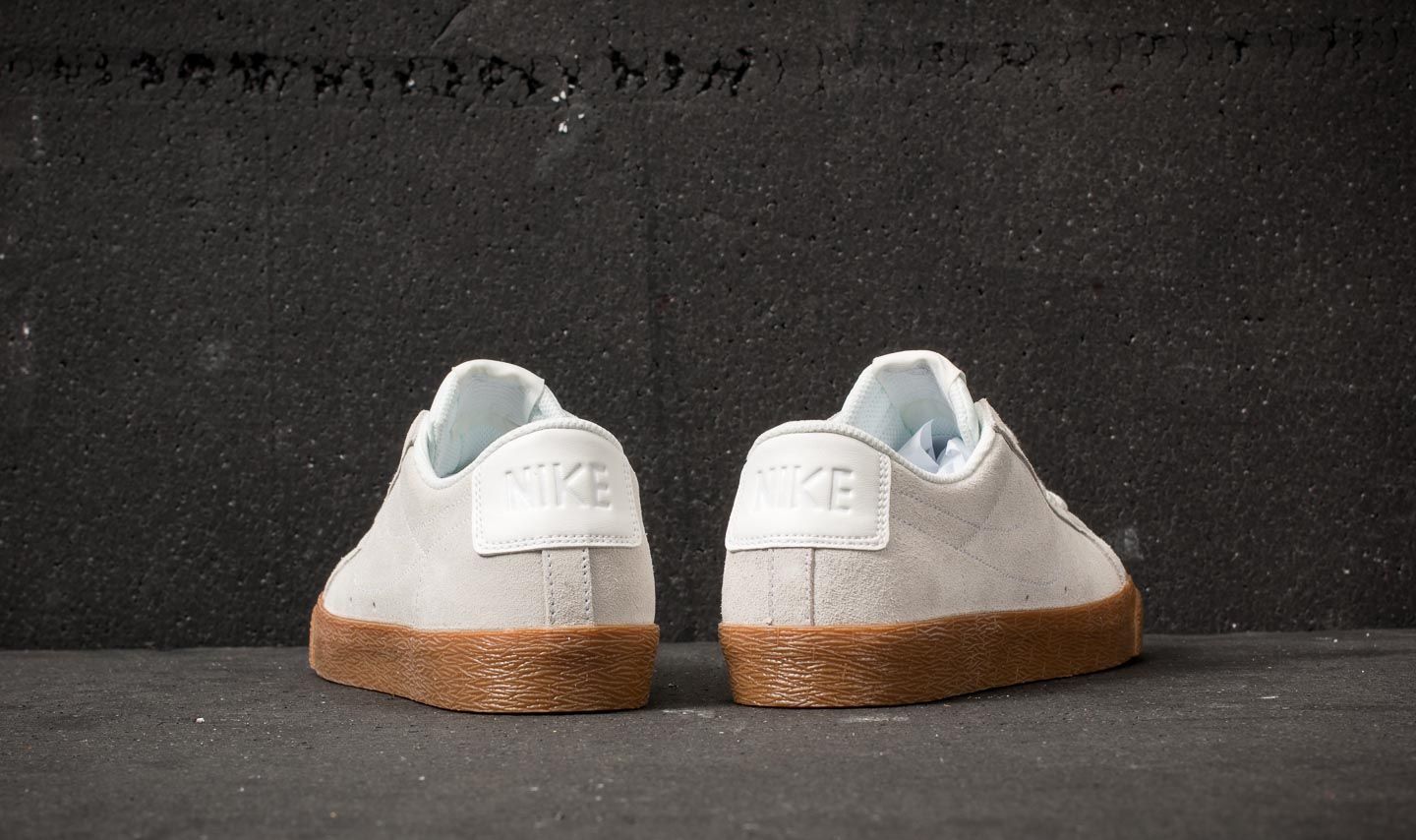 Herresko Nike SB Zoom Blazer Low Summit White/ Summit White