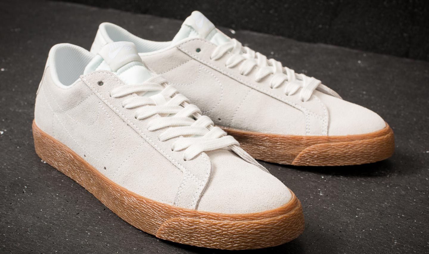 Herresko Nike SB Zoom Blazer Low Summit White/ Summit White